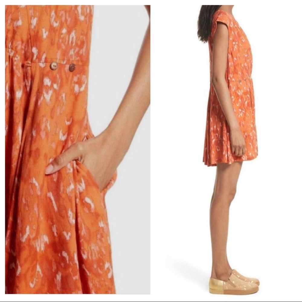 Free People Fake Love Mini Medium Casual Dress - Picture 2 of 7